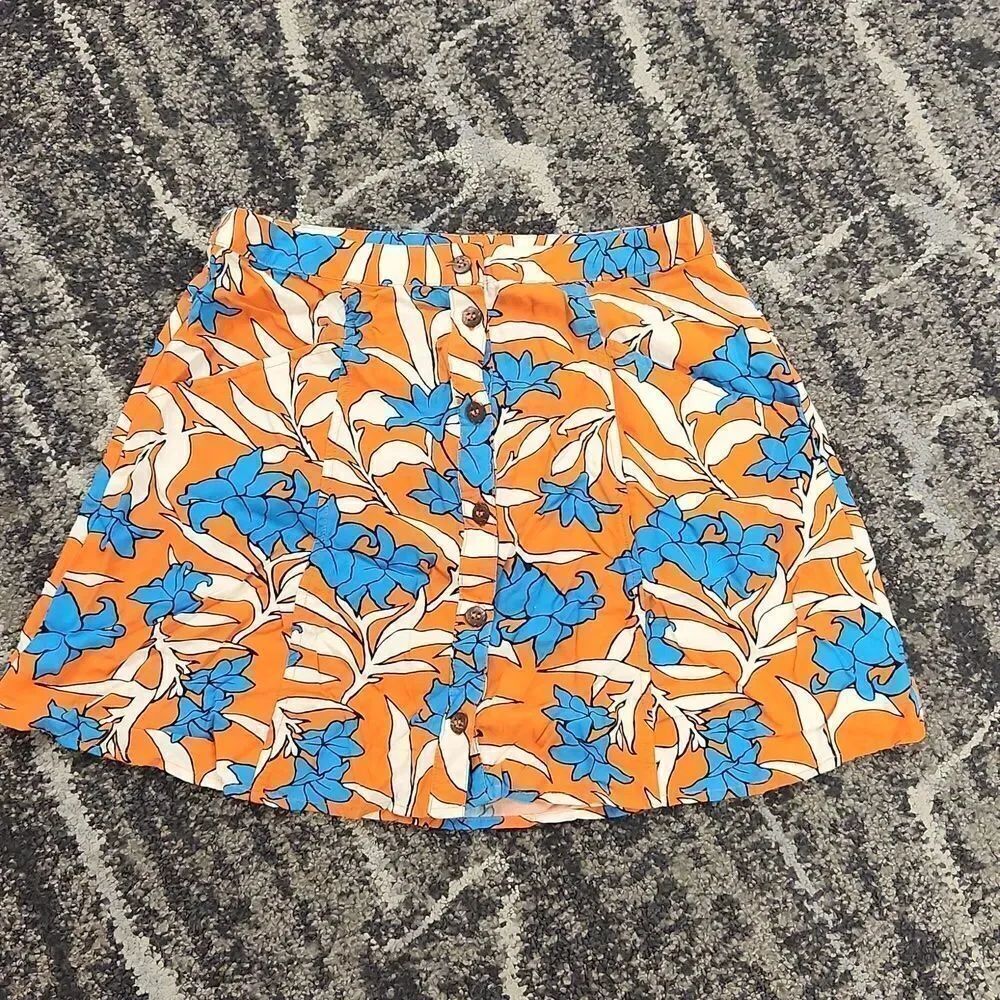 Forever 21 Tropical Skirt S